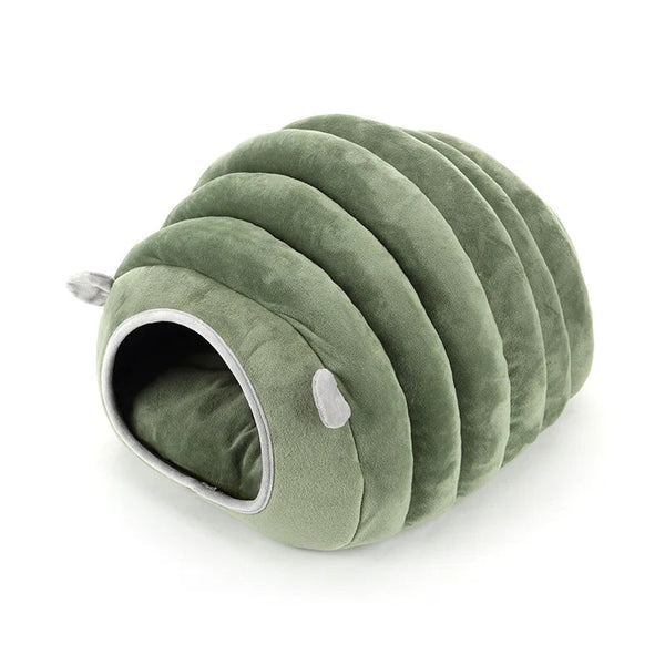 Cama Semiencerrada para Mascotas de Algodón - Nido Cálido Protector - Image 6