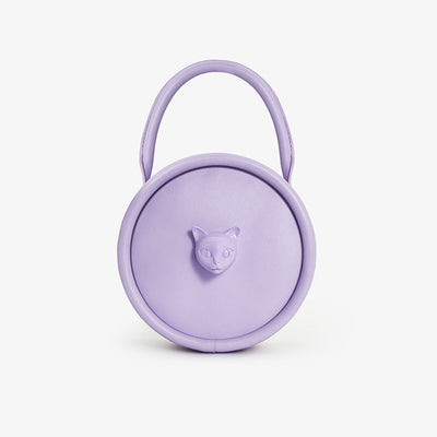 Bolso Bandolera Portátil con Diseño de Cabeza de Gato para Mujer - Image 11