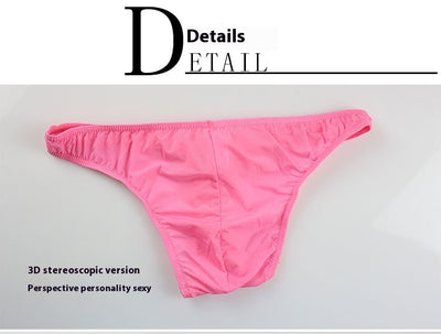 Tanga Transparente Respirable de Seda Helada para Hombre - Image 19