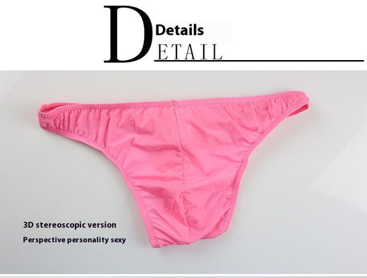 Tanga Transparente Respirable de Seda Helada para Hombre - Image 19