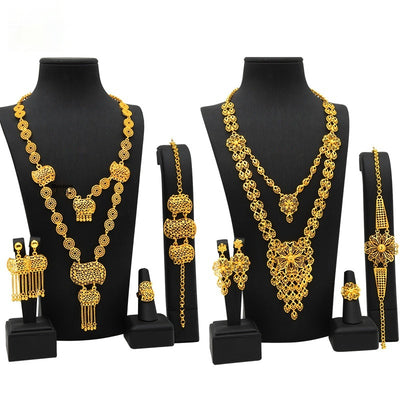 Conjunto de Joyas para Boda: Collar, Pulsera, Anillo y Aretes - Image 2