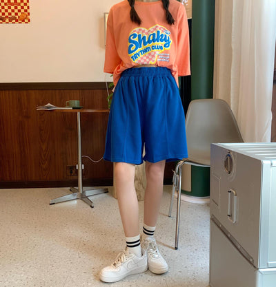 Shorts de Cintura Alta Algodón Pierna Ancha para Mujer - Image 16