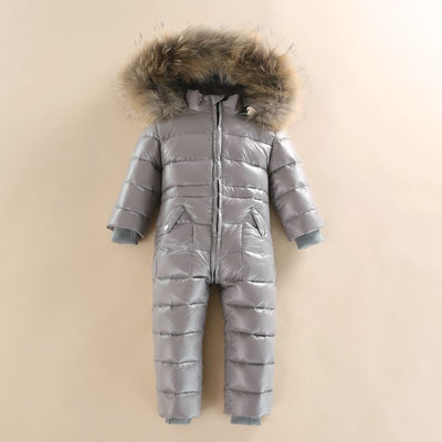 Overol Acolchado de Plumón para Niños Invierno - Image 6