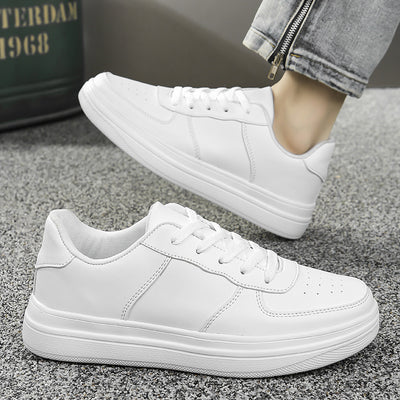 Zapatos Plataforma Blancos Talla Grande para Hombre - Primavera y Verano - Image 4