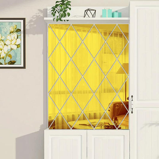 Espejo de Pared 3D Estéreo Acrílico Autoadhesivo para Sala de Estar - Image 4