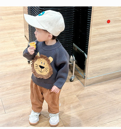Suéter Pullover Coreano para Niños - Estilo Occidental - Image 27