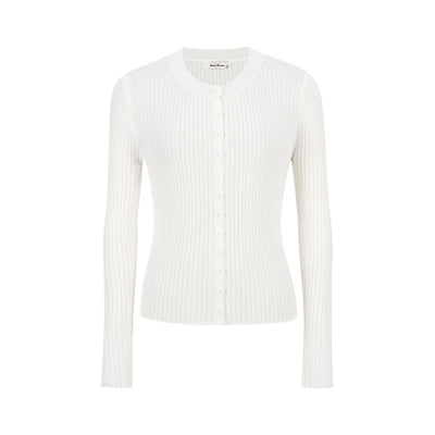 Cardigan Tejido Abotonado para Mujer con Chaleco Integrado - Image 6