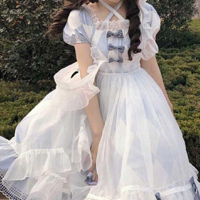 Vestido Corto Escolar Talla Grande - Diseño Adorable y Cómodo