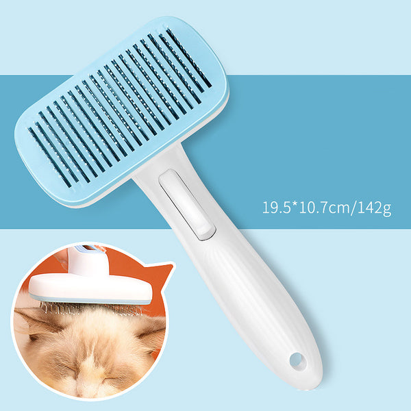 Peine Deslanador Automático para Perros y Gatos - Removedor de Pelo con Un Click - Image 9