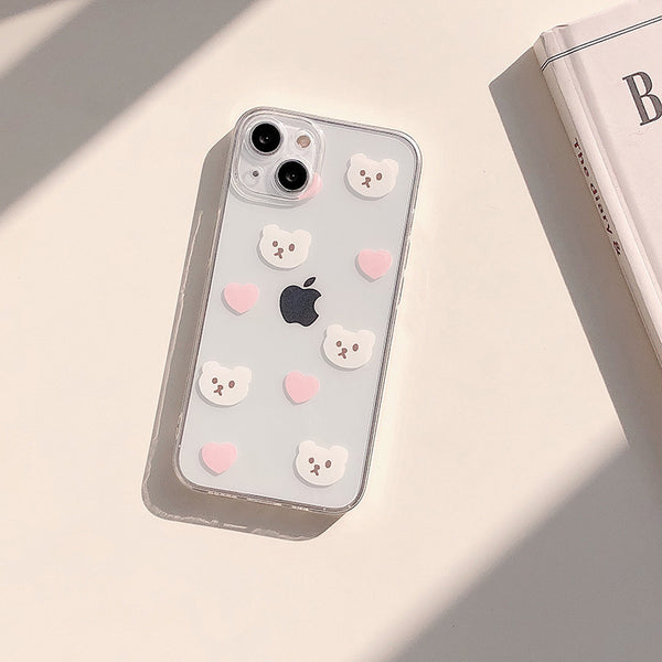 Funda Transparente Integral para Celular Ins Wind Bear
