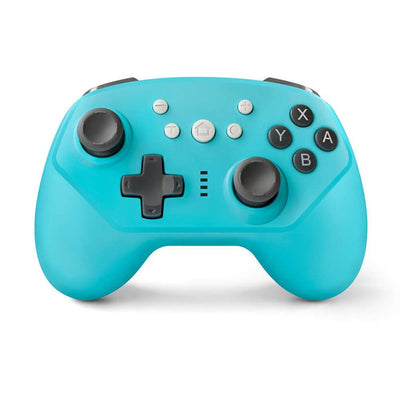 Black wireless Bluetooth gamepad for Nintendo Switch with joysticks, D-pad, and action buttons. - Image 2