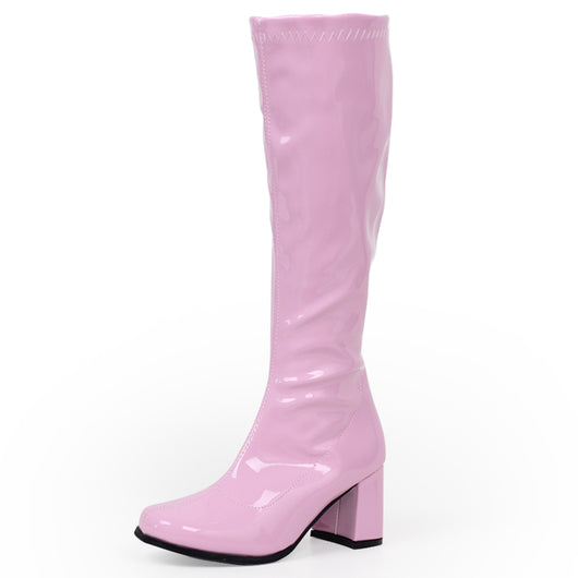 Botas Martin de Cuero Charol con Tacón Grueso de 9cm - Image 19