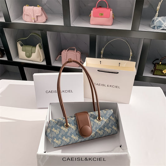 Bolso Bandolera Vintage Estilo Tranvía Francés - Cartera Mujer Multiuso