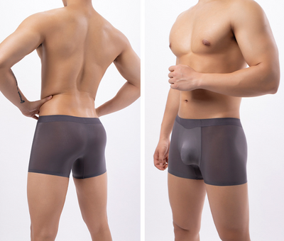 Bóxers Ultra Delgados Ice Silk para Hombre - Transpirables sin Marcas - Image 12