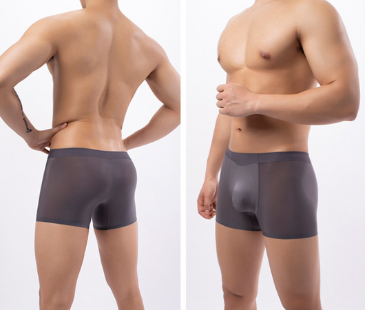 Bóxers Ultra Delgados Ice Silk para Hombre - Transpirables sin Marcas - Image 12