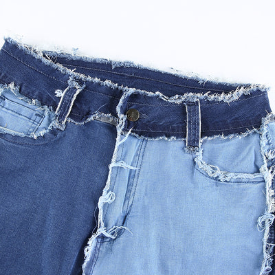 Jeans Slim Ajustados de Talle Alto con Contraste Moderno - Image 15