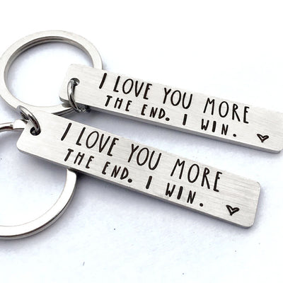 Llavero de Acero Inoxidable - Regalo Perfecto para San Valentín - Image 2