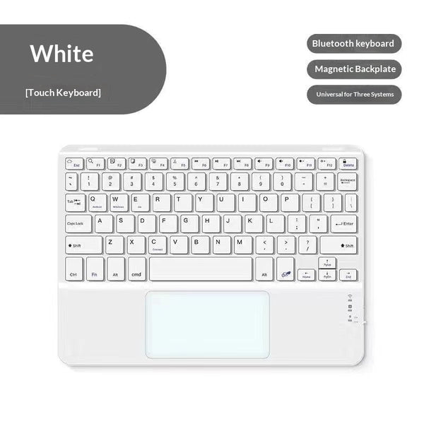 Teclado Bluetooth con Control Táctil Compatible con Tablets
