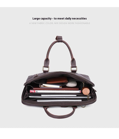 Maletín de Cuero para Hombre - Bolso Bandolera Profesional - Image 11