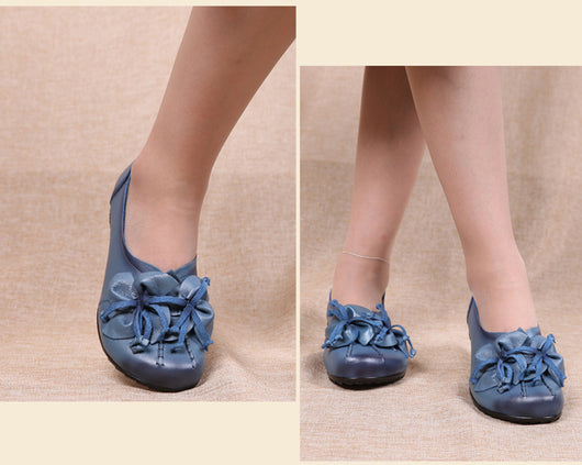 Zapatos Cómodos para Mamá con Suela Blanda y Diseño Floral - Image 13