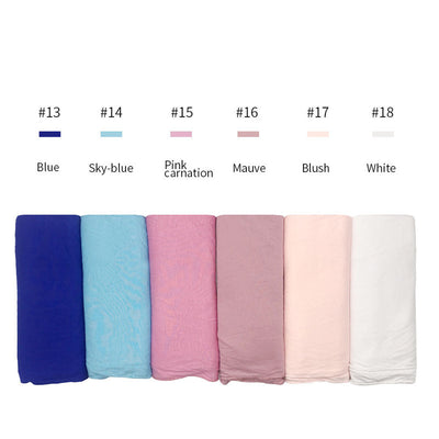 Pañoleta Modal Suave de Colores Sólidos - Image 34