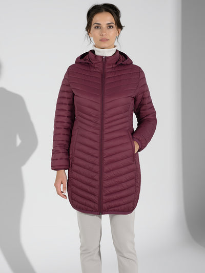 Chaqueta Acolchada de Algodón para Invierno - Colores Sólidos - Image 27