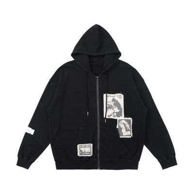 Sudadera con Cierre Wrecking Patch para Parejas - Image 6