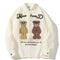 Playera Suelta Street Design con Estampado Puff Relieve
