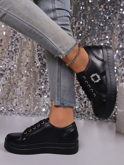 Zapatillas Deportivas de Cuero con Suela Flexible para Mujer - Image 24