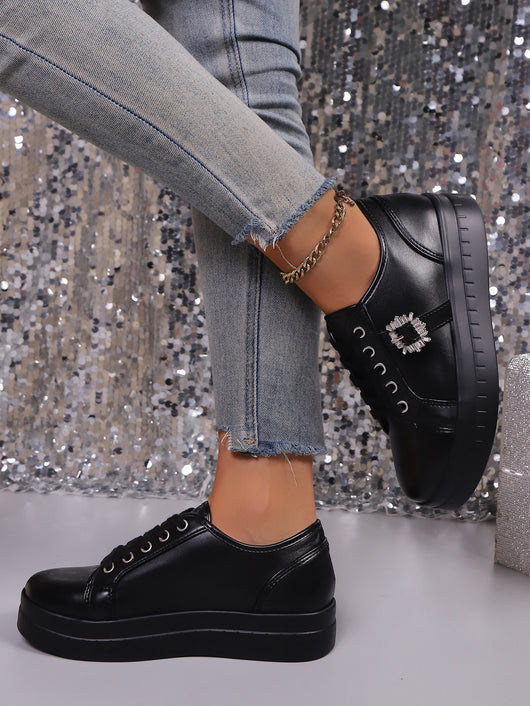 Zapatillas Deportivas de Cuero con Suela Flexible para Mujer - Image 24
