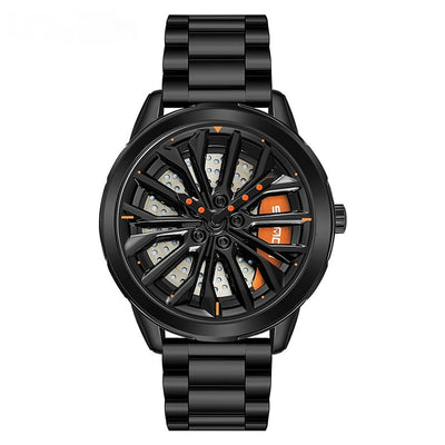Reloj de Hombre Rueda de la Fortuna - Diseño Trendy con Energía de Buena Suerte - Image 5