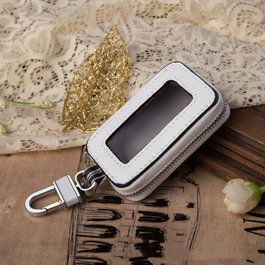 Estuche para Llaves de Auto en Cuero Genuino Universal