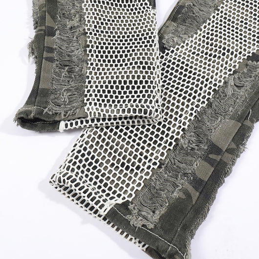 Gorra Vaquera Camuflaje con Malla Calada - Image 9
