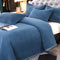 Azul Pavo Real Funda De Cama De 150 X 200 Cm