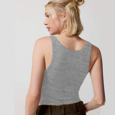 Top Ajustado Tipo Sling Básico Slim Fit para Mujer - Image 5