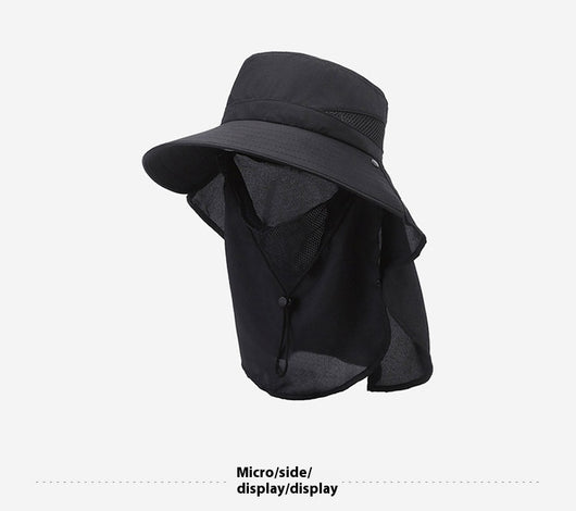 Sombrero Pescador de Ala Ancha con Protección UV para Hombre - Image 20