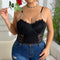 Chaleco Eslabonado Cadena Acero Sexy Estilo Europeo
