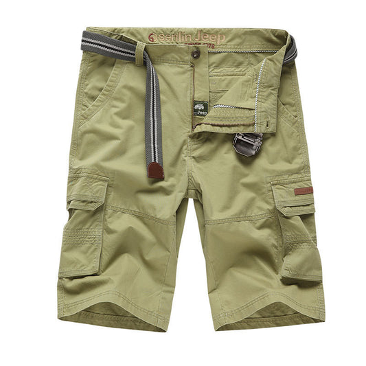 Shorts Casuales de Algodón con Múltiples Bolsillos - Corte Moderno y Cómodo - Image 2