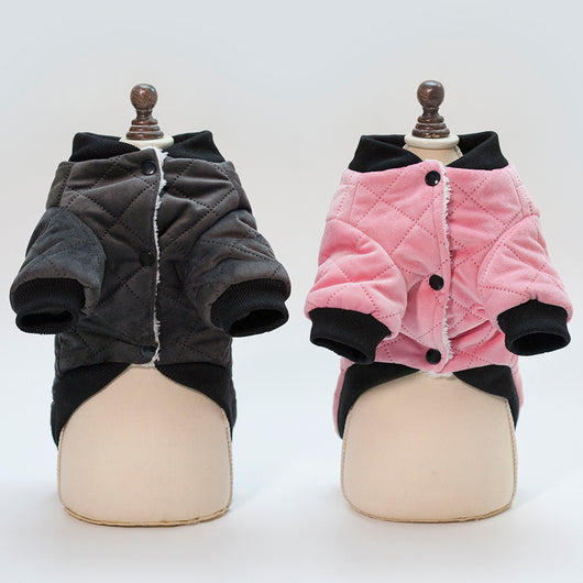 Abrigo Cálido a Cuadros para Perros Pequeños - Otoño e Invierno - Image 4
