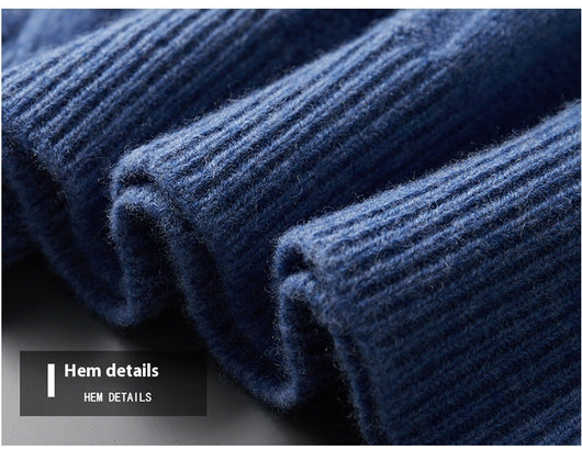 Suéter Cuello Alto Grueso para Hombre - Pullover Tejido Premium - Image 19