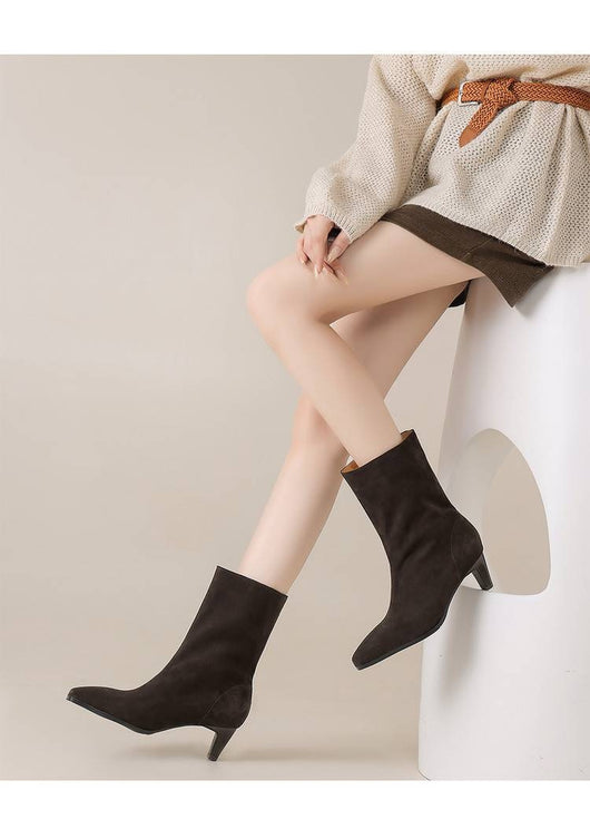 Botas Retro Artesanales de Lujo para Mujer - Image 12