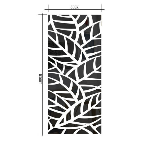 Espejo Adhesivo con Patrón de Plantas para Decoración Moderna - Image 10
