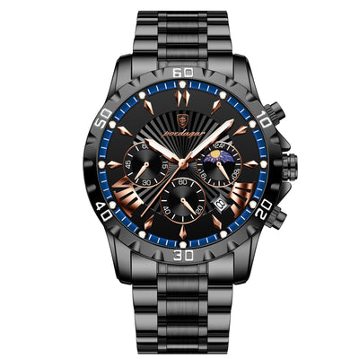 Reloj Multifuncional para Hombre con Fases Lunares - Image 3