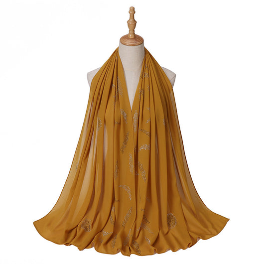 Pañuelo Elegante con Strass Cerrado para Mujer - Accesorio de Moda Versátil - Image 18