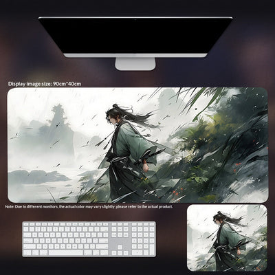Tapete de Ratón Extragrande Estilo Wuxia Chino - Alfombrilla Gaming Anime para PC - Image 6