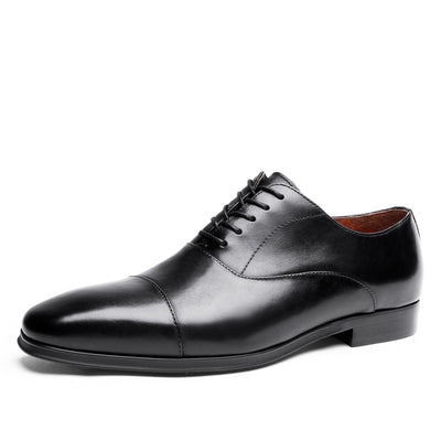 Zapatos de Cuero Ejecutivos Articulados de Tres Secciones - Image 5