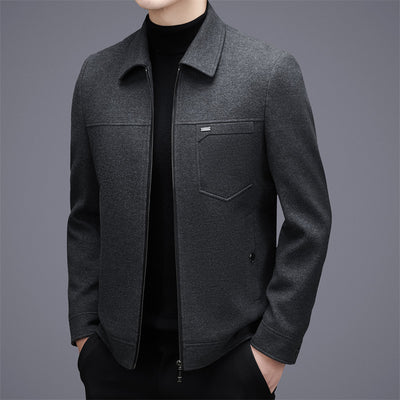 Chaqueta de Lana Corta para Hombre Otoño Invierno - Image 6