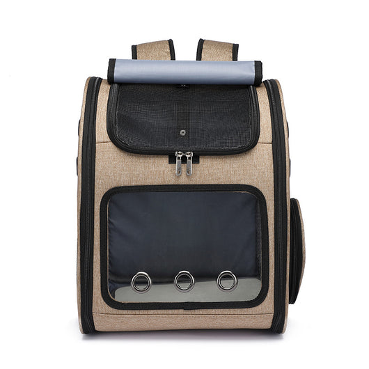 Mochila Transportadora para Mascotas Respirable y Cómoda para Viajes - Image 8