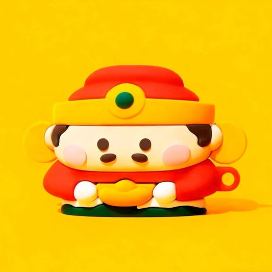Funda para Audífonos Bluetooth Dios de la Prosperidad - Diseño Kawaii