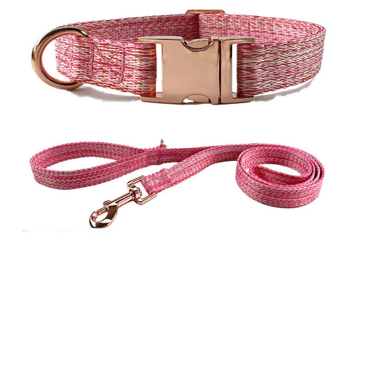 Correa para Perro de Lino Sintético con Hebilla Metálica - Image 5